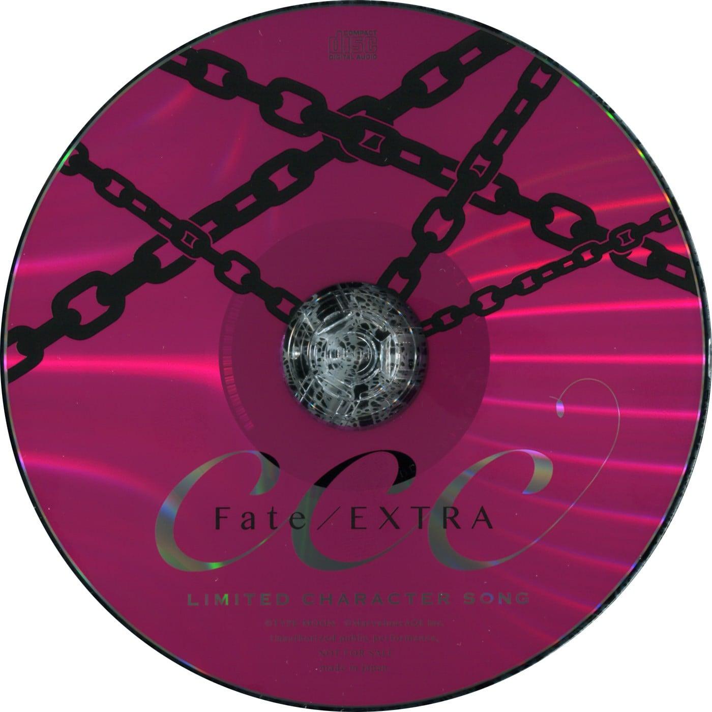 Fate/EXTRA CCC LIMITED CHARACTER CD