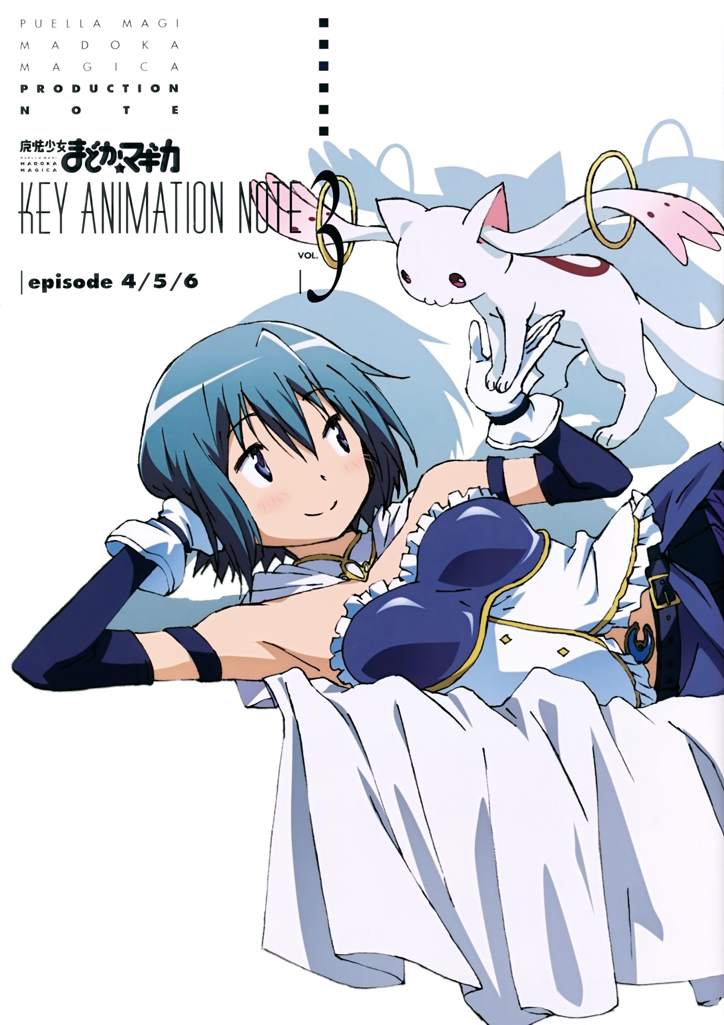 魔法少女まどか☆マギカ KEY ANIMATION NOTE Vol.3（さやか編）